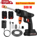 300W Cordless High Pressure Car Washer with Foam Generator